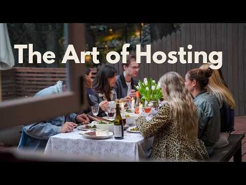 The Art of Hosting | How to Host a Dinner Party with Kyra Smolkin