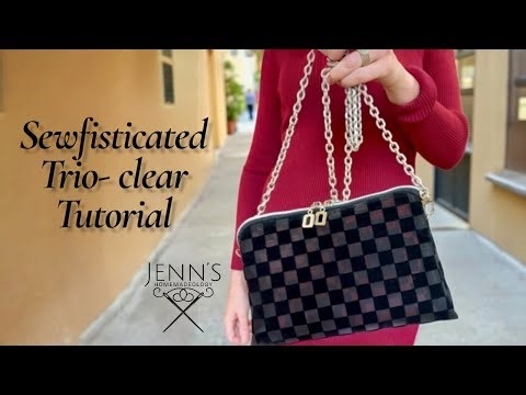 Tutorial- Sewfisticated Trio clear- A skill builder pattern, using stiff mesh