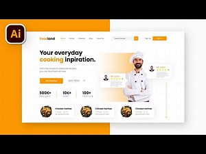 ILLUSTRATOR Web Design Tutorial Like a Pro!