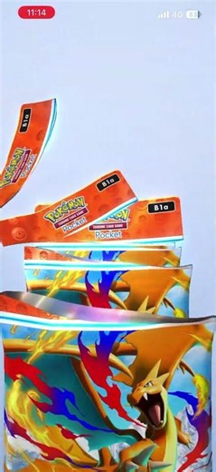 【ポケポケ】紅蓮ブレイズ10連パック開封（46-3）#ジュンピー #shorts #ポケモンカード #紅蓮ブレイズ#ポケモン #pokemon