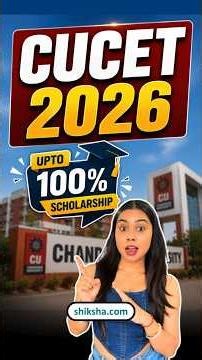 CUCET Chandigarh University 2026, CUCET Exam Chandigarh University, CUCET Scholarship Test #cucet