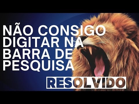 BARRA DE PESQUISA DO WINDOWS/RESOLVIDO