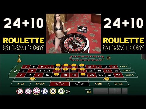 Roulette Strategy: 24 + 10 Roulette System