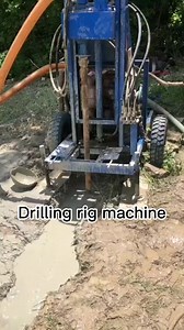 Tractor Drills 22hp Diesel Engine Mining Borewell 100m Deepwell Water Drilling Rig Well Digging Borehole Machine for Rock