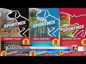 Pet food recall underway after Sportmix linked to illnesses, death