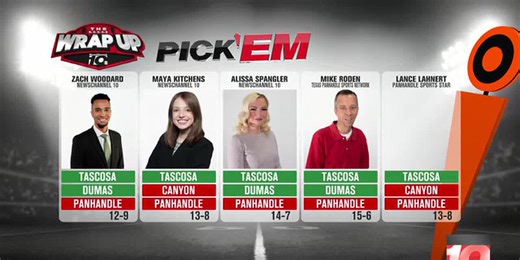 THE WRAP UP WEEK 8: Pick Em’s, Play of the Week and Hit of the Week