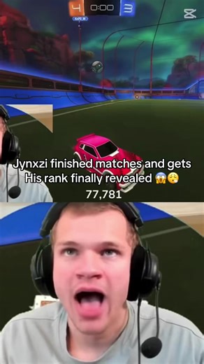Jynxzi's Rocket League Rank Reveal and Highlights