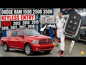 How to Fix Dodge Ram Keyless Entry: 1500 2500 3500 Fuse (2013-2018) Remote Start Not Working Fix