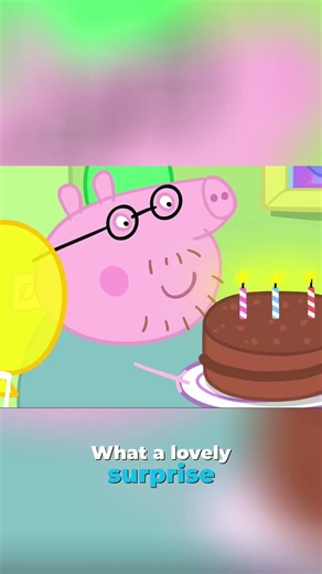 Peppa Pig's Surprise Birthday for Mummy Pig! #shorts
