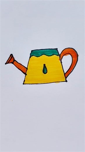 Easy drawing for kids 🎨 #pipafuntv #shorts #drawing #youtubeshorts #art #viral #kidsvideo