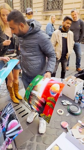 1.4K views · 45 reactions | Street Artist Paints My AI Super Computer 烙 #streetart #upgrade #spraypaint #viral #DIY #fyp #streetartist #spraypaintartist #spraypaintart #techupgrade #laptop #rome | Spray Master USA | Facebook