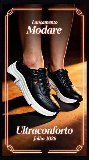 Tênis Feminino Modare Ultraconforto Original Palmilha Macia Leve Casual Conforto Premium #tenis