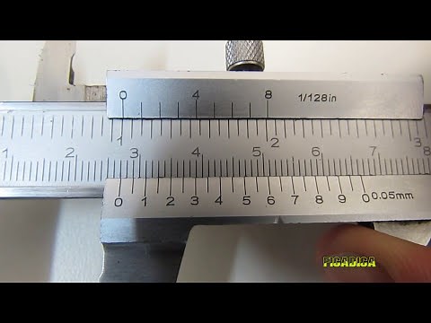 Paquímetro metrologia como medir polegada fracionaria