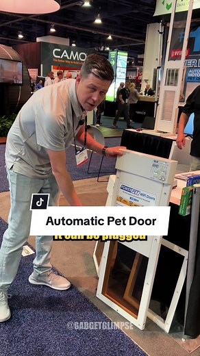 Control Access for Your Pet with High Tech Pet Power Pet Door | Gadget Glimpse