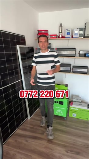 Domnul @Ionel Puiu ne-a intrebat cati KW produce sistemul de 6300 de lei. Acest sistem care contine patru panouri fotovoltaice Canadian Solar de 460W reprezinta o putere de 2KW, iar intr-o zi cu soare produce 12KW, iar pe timpul iernii cantitatea de energie produsa este la jumatate. Comanda si tu un sistem pentru casa ta! 0772 220 671 #ligiavr #fotovoltaice #lifepo4 #electric #romania