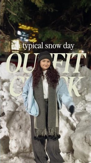 love snow❄️ outfit check #ootd #ootdfashion #ootdguide #trend #viral #snow #mountains #outfitgoals