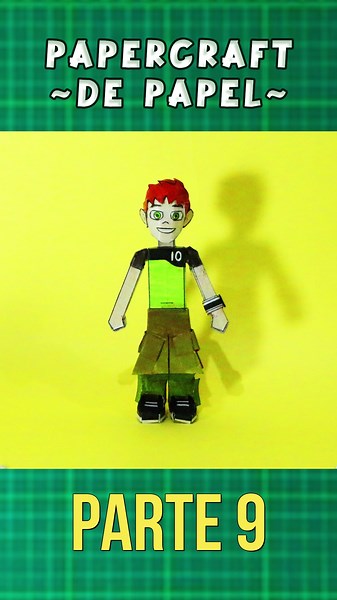 Como Fazer Papercraft do Ben 10 | Tutoria Origami 3D