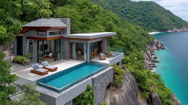 55 Modern House On The Cliff With Infinity Pool And Stunning Ocean View Architecture Design