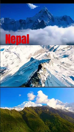 Nepal’s Majestic Mountains | The Most Beautiful Places on Earth 🏔️🇳🇵
