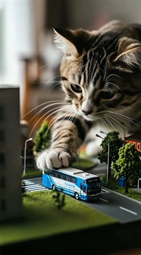 Diorama bus Transjakarta