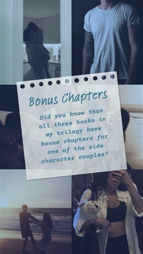 Did you know that every one of my paperbacks comes with bonus chapters?