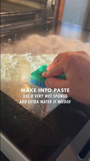 How to clean your oven door