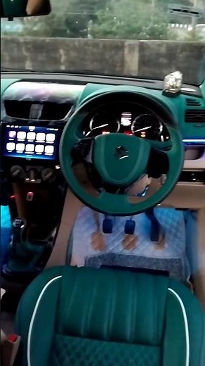 swift dzire interior modified