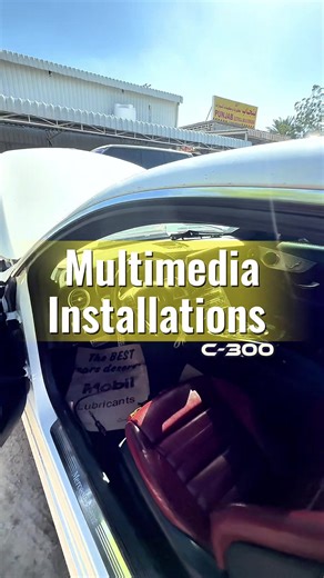 Installing New Multimedia System in Mercedes C300