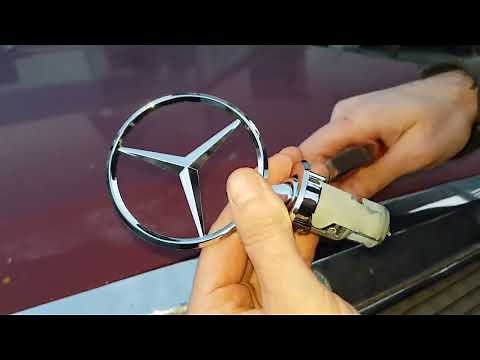 Mercedesstern einbauen und ausbauen W201