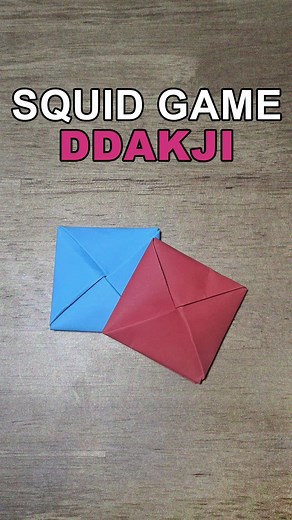 How to make origami Ddakji.🔶🔷 I recommend you make Ddakji and play the game. origami Ddakji is very easy to make. Even beginners can make it easily. material a pen, a ruler, 2papers Paper Size : 15 x 15cm / 5.9 x 5.9 inch Thank you for watching! Don't forget to like, comment, and follow.🫡 #squidgameorigami #ddakji #ddakjiorigami #paperddakji #squidgameddakji #origamieasy #origamitiktok #origamigame #origamitut