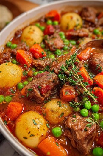 🍲 The Coziest & Easiest Lamb Stew You'll Ever Make! 🍲 Summary: Dive into a bowl of pure comfort with this incredibly tender and flavorful Lamb Stew. It's a simple, one-pot wonder, slow-simmered to perfection with hearty vegetables in a rich, savory broth. This is the perfect meal to warm you up on a chilly evening and make your whole house smell amazing! Servings: 4-6 people Prep Time: 20 minutes Cook Time: 2 hours Total Time: 2 hours 20 minutes Ingredients: 2 lbs lamb stew meat (from the shou
