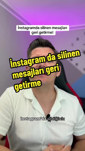Instagram'da Silinen Mesajları Geri Getirme Yöntemleri