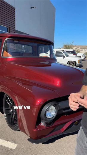 Over 1,000 man hours just in body and paint to get Merlow right. This custom BASF color shifts from dark burgundy to bright cherry depending on the light. A lot of people ask what the paint code is, but our customer wants to keep it exclusive. One of one means one of one. We’ve been using BASF on all our builds and have perfected the process with their primers, paint, and clear coats. No shrinking, no distortion, just consistent results. The bodywork is one thing, but having the right painter an