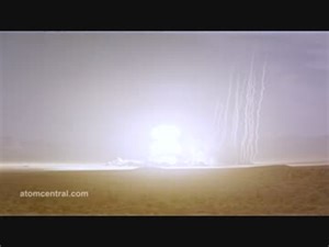 核爆弾がカノン砲より射出された史上唯一の核実験【ネバダ1953年】