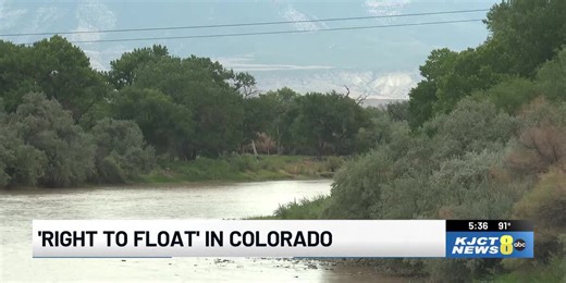 The 'right to float' situation in Colorado