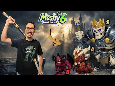 I created video game bosses with Meshy AI and 3D printed them! 😱