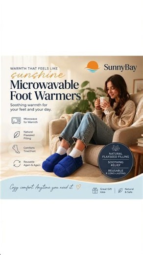 Cold feet deserve cozy comfort 💙