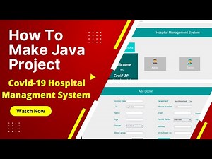 COVID-19 Hospital Management System | Java Mini Project with PostgreSQL