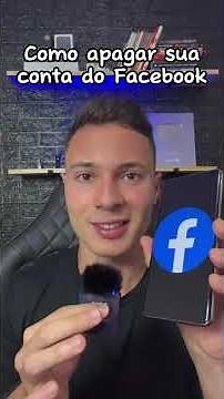 COMO APAGAR SUA CONTA DO FACEBOOK DEFINITIVAMENTE!