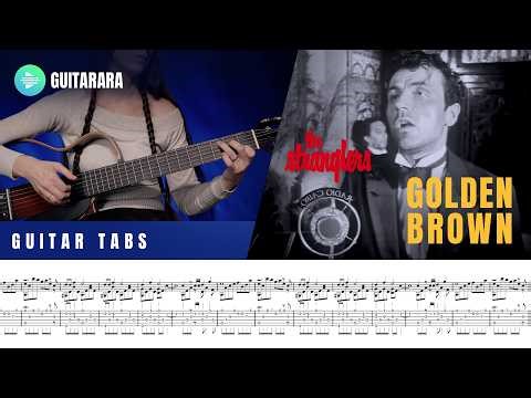 🎸 Golden Brown - The Stranglers | Classical Guitar Cover | Guitar Tabs + Sheet Music