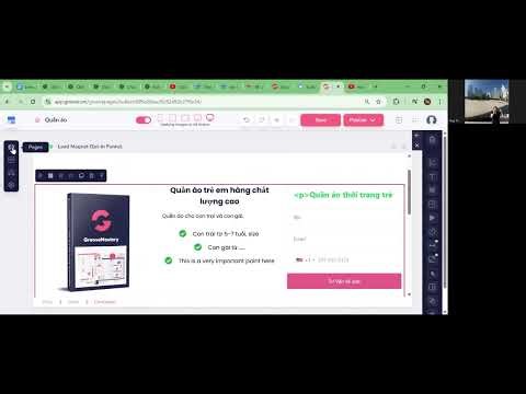 🔥 Landing Page Groove.cm: Cách Tạo Trang Thu Email Kiếm Tiền Affiliate Miễn Phí 🚀
