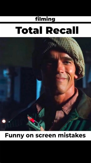 Filming Total Recall. Funny on screen mistakes. Walls and holoQuaid