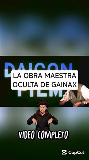 DAICON FILM: La joya oculta de la animación 🎞️🇯🇵 #shorts