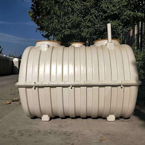 [Hot Item] 2500 Liter 1500 Liter 1000 Liter Fiberglass Septic Tank Anti-Corrosion FRP GRP Septic Tank