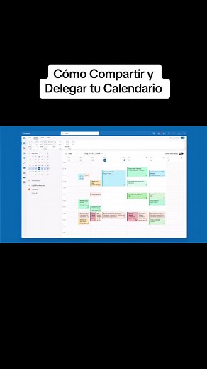 Cómo Compartir y Delegar tu Calendario en Outlook