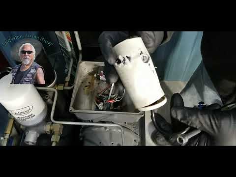 Eastwood QST-30/60 Scroll Air Compressor Start cap, Run cap and controller replacement.