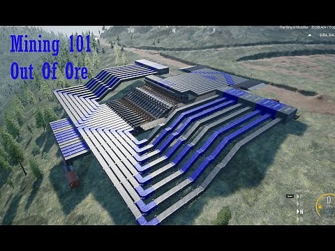 How to Set Up A Mine | Full How To Build A Washplant | Out Of Ore