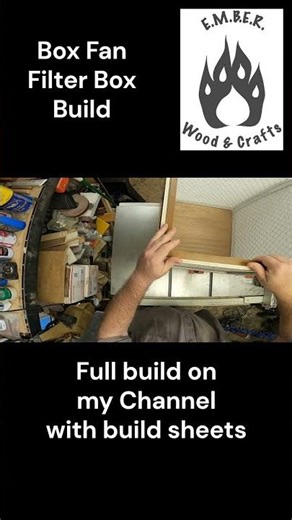 Box Fan Filter Box for Shop and Home Use