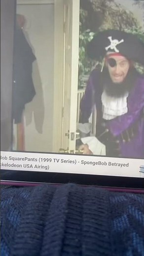 SpongeBob SquarePants Patchy The Pirate Videotape Reverse