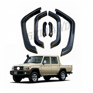 [Hot Item] 79 Series off Road Accessories Fender Flares for Land Cruiser Double Cab 4 Doors 79 Pickup Truck